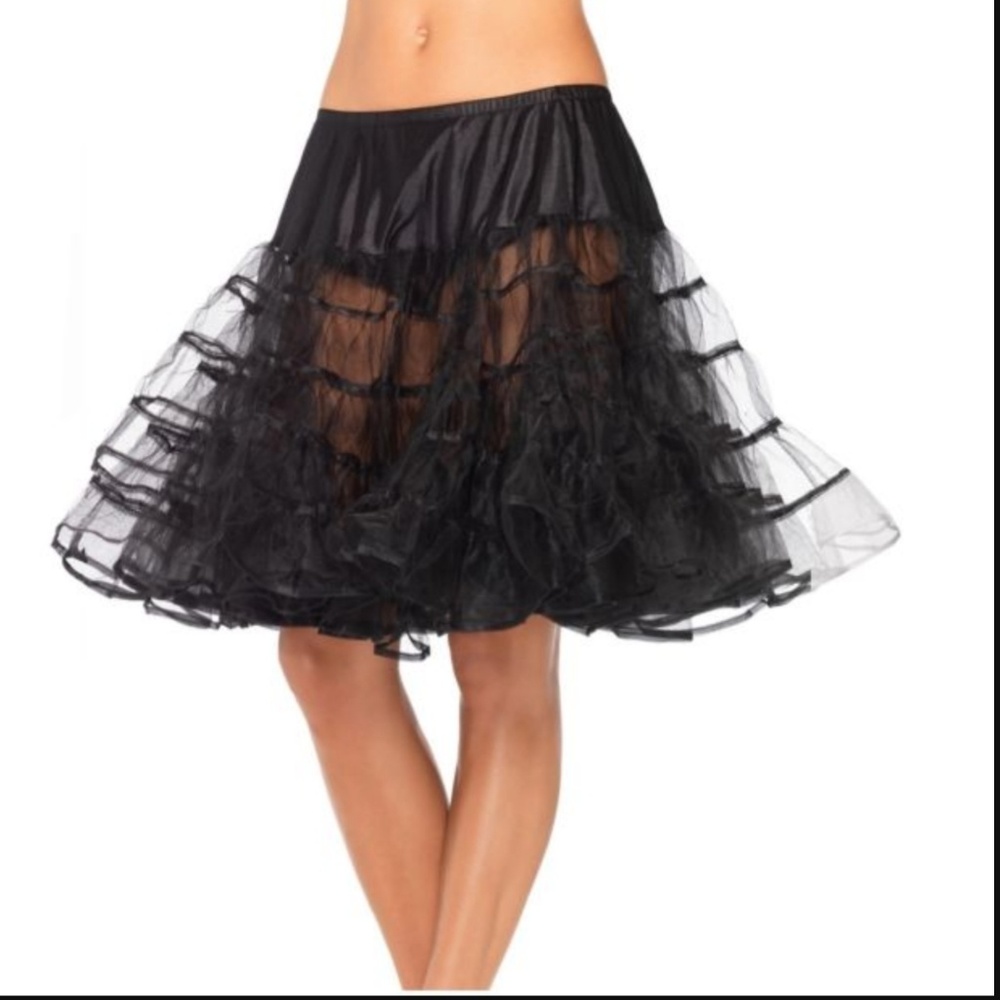Crinoline skirt Leg Avenue knee Length pett
